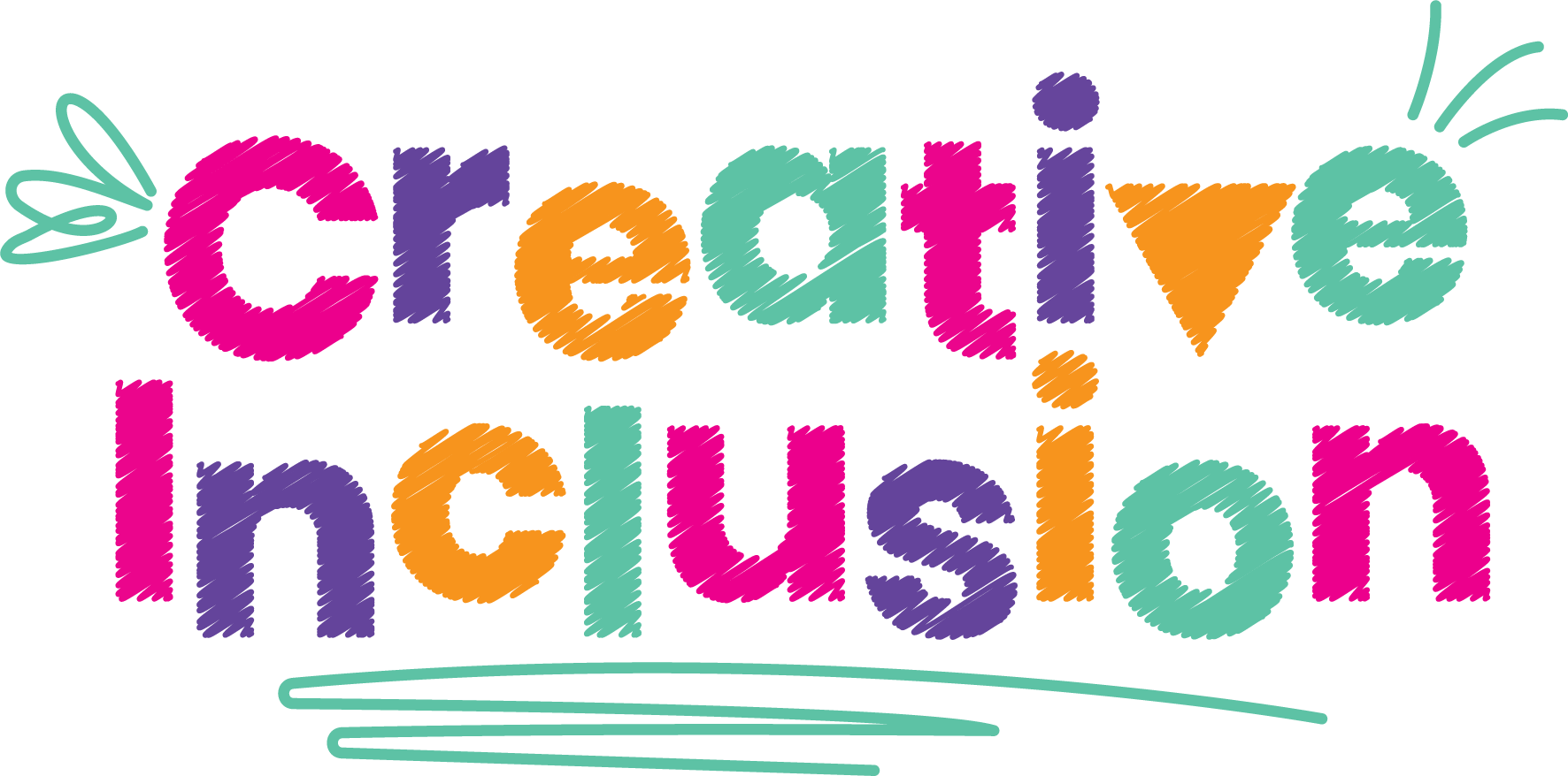 Purple patch arts creative inclusion logo primary colour 1