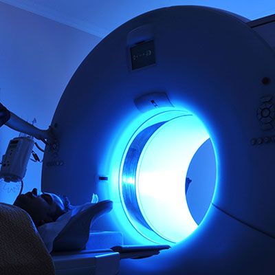 MRI scanner imaging