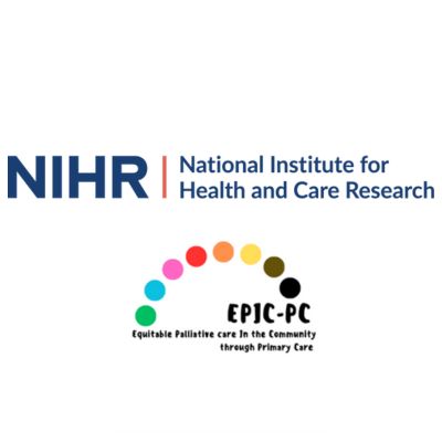 NIHR and EPIC-PC logos