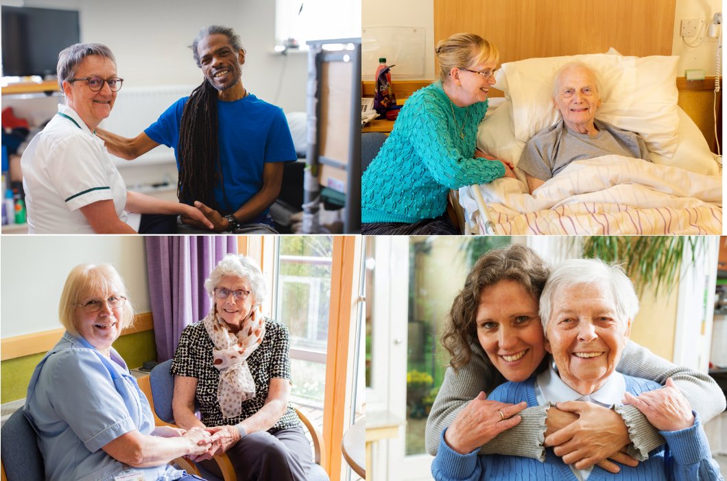 Photo collage for the Palliative Care homepage