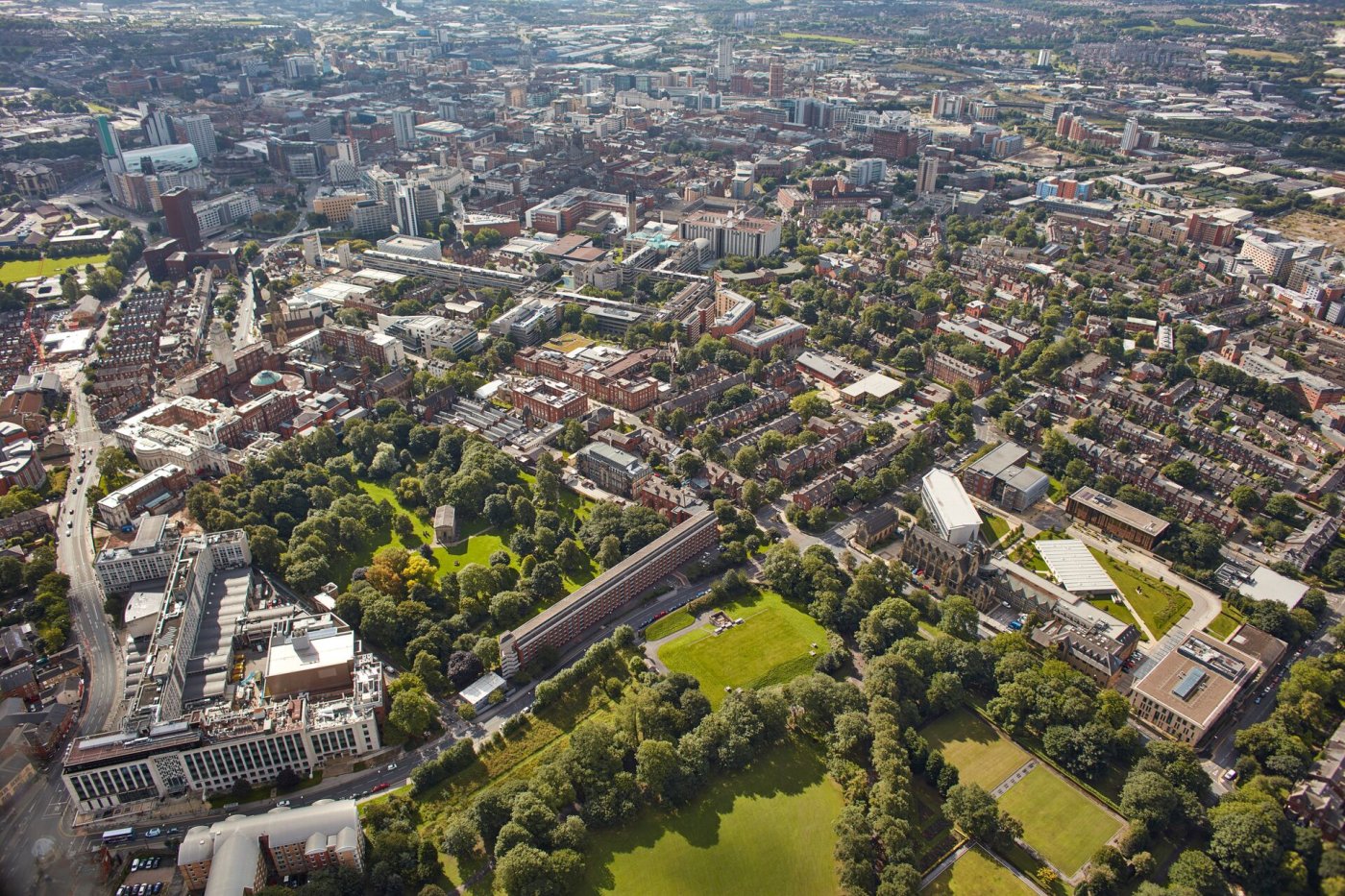 Image showing campus from above
