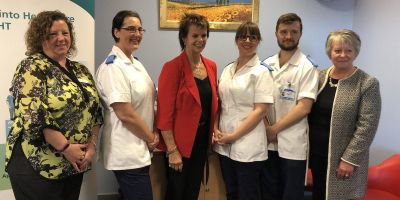 nursing apprenticeship and training scheme between the School of Healthcare and Leeds NHS Trust is outstanding