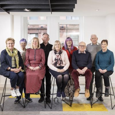 mixed group of people