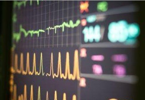 screen showing patient stats