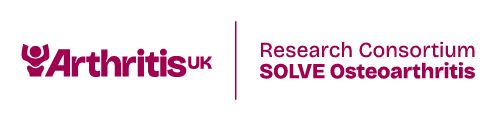 Arthritis UK and Research Consortium SOLVE Osteoarthritis partnership logo