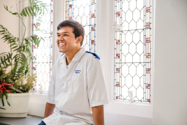 Healthcare; male nurse