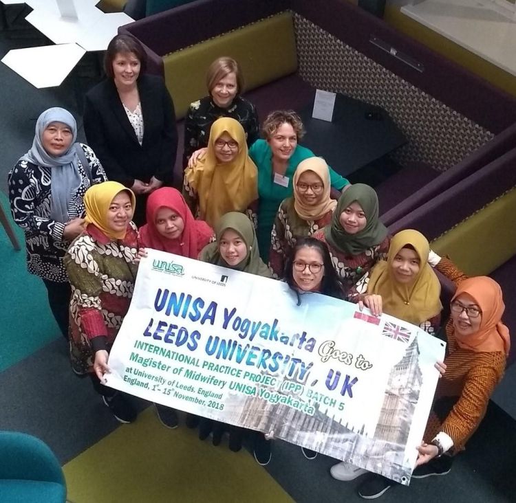 Indonesian Midwifery student visit 
