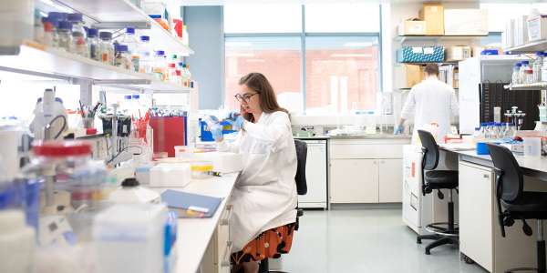 Lab work at st jamess campus