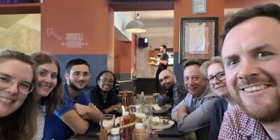 AUHE welcome lunch for Henrietta Konwea