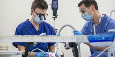 Researchers simulating dental treatments to reduce the spread of COVID-19
